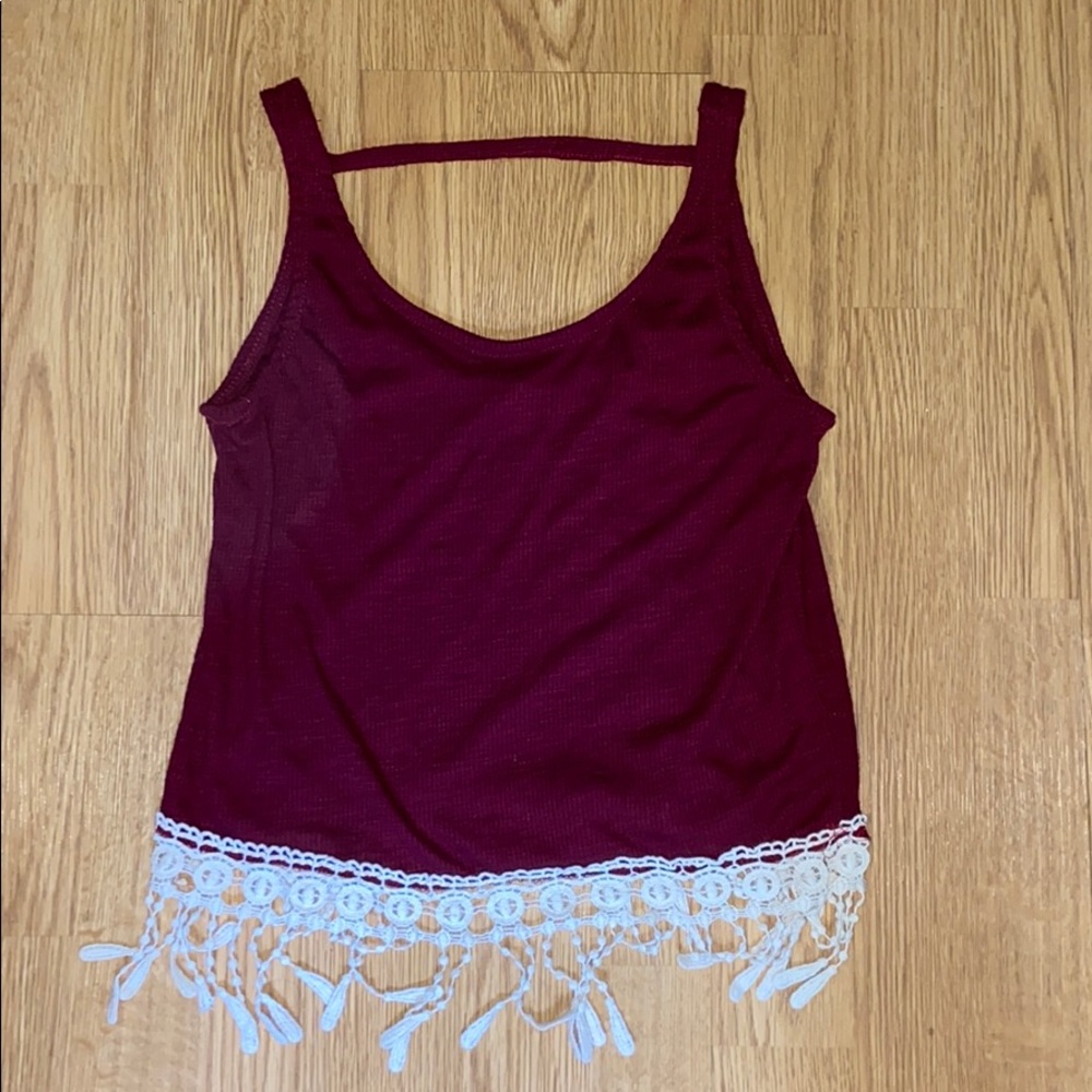 Women’s XS Maroon Tank Top